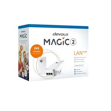 devolo Powerline Magic 2 LAN triple Starter Kit