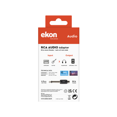 Adaptateur RCA | Ekon