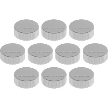 MAGNETOPLAN Magnet Discofix Magnum 1660001 grau, ca. 2 kg 10 Stk.
