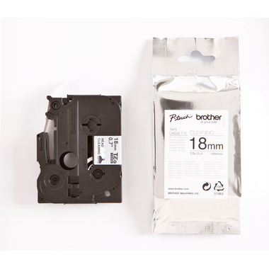 PTOUCH Ruban de nettoyage 100 x TZe-CL4 PT-300 18 mm