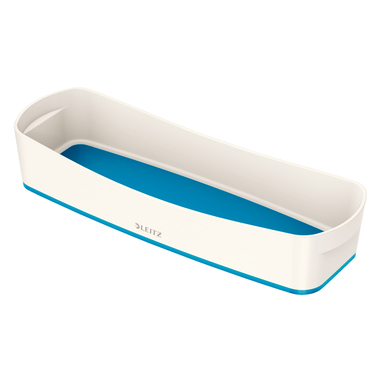 LEITZ MyBox support-coquille 52581036 blanc/bleu