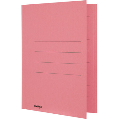 BIELLA Einlagemappe m. Klappe A4 25040145U rot 240g/m2 50 Stück