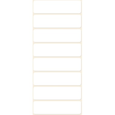 AVERY ZWECKFORM Etiquettes 50×14mm 3086 blanc 64 pcs.