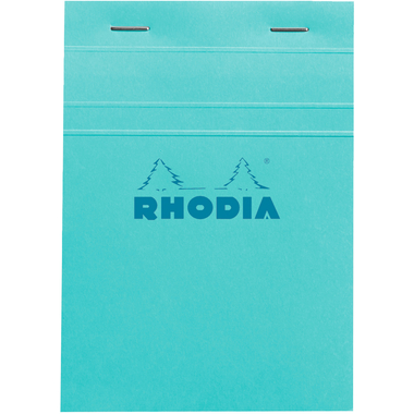 RHODIA Notizblock Couleurs Nr.13 A6 13301C blau, kariert 80 Blatt