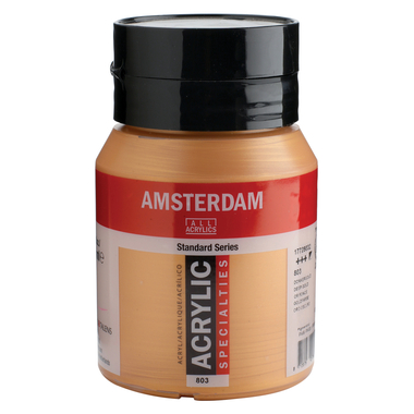 AMSTERDAM Acrylfarbe 500ml 17728032 goldfarbe 803