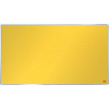 NOBO Tableau Feutre Impression Pro 1915429 jaune, 40x71cm