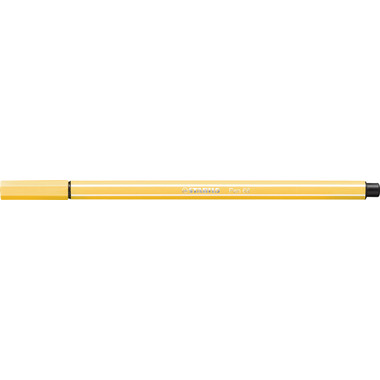 STABILO Penna Fibra 68 1mm 68/44 giallo