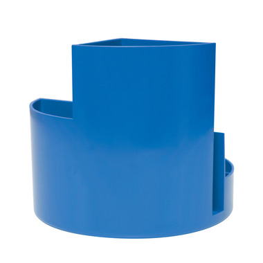 MAUL Porte-crayon recyclé 4117637.ECO 6 compartiments, 14cm, bleu