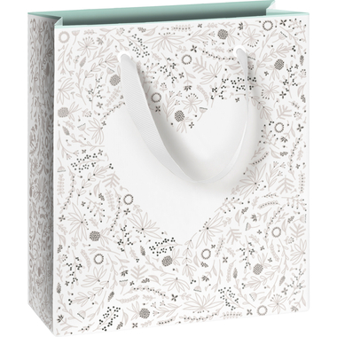 STEWO Geschenktasche Eldana 2543510051 weiss 18x21cm