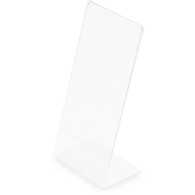 DEFLECTO Tischaufsteller Classic Image 45201 DIN 100x210x68mm, hoch, schräg