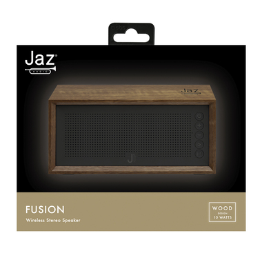 Wireless speaker in wood with Micro SD slot