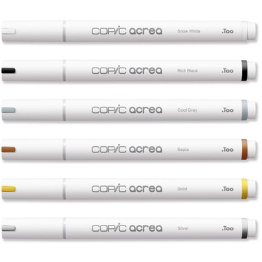 COPIC Marker acrea Set Essentials 20077600 6 Farben