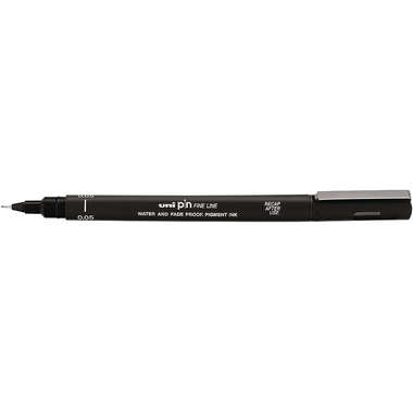 UNI-BALL Fineliner Pin 0,05mm PIN005200B nero
