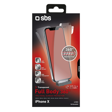 Folie für Display und Rückseite des iPhone X