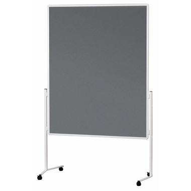 MAGNETOPLAN Moderatorentafel Filz grau 2111101 starr 1200x1500mm