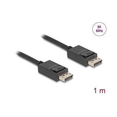 Delock Cavo 16K 30 Hz / 8K 60 Hz DisplayPort - DisplayPort, 1 m