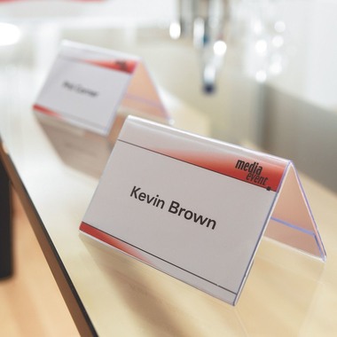 SIGEL Display table No. 2 100x60mm TA136 transparent 10 pcs.