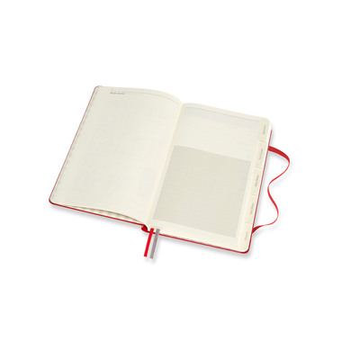 MOLESKINE Themen Notizbuch 21,4x13,2cm 620213 scharlachrot, 400 Seiten
