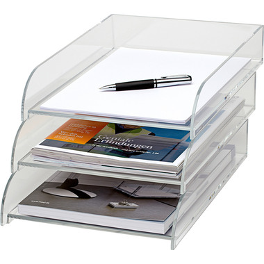 MAUL Briefablage Acryl A4 1950105 transparent