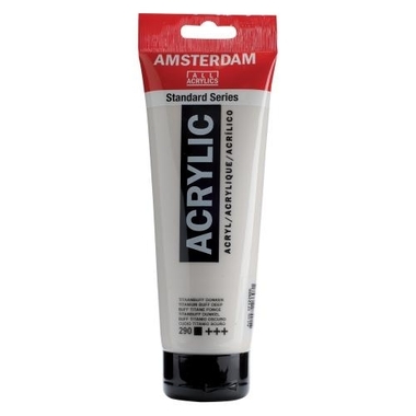 AMSTERDAM Peinture acrylique 250ml 17122900 titanbuff dkl. 290