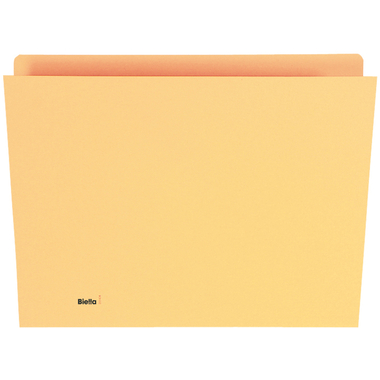 BIELLA Vertikalmappe A4 25542420U gelb 240g 100 Stück