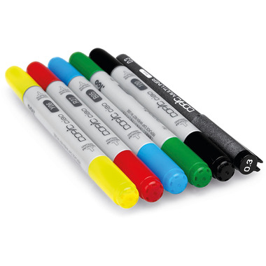 COPIC Marker Ciao 22075550 5+1 Set Brights