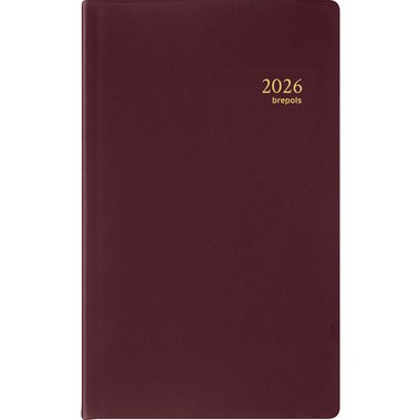 BREPOLS Agenda Breplan 774 Seta 2026 0.774.2121 1W/1S ass. 9x16cm