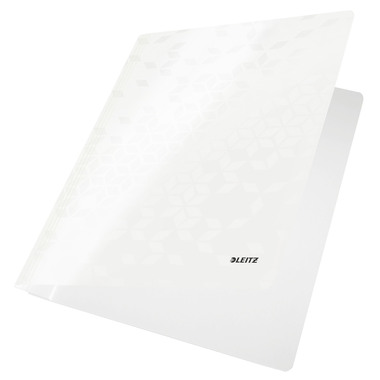 LEITZ Schnellhefter WOW A4 30010001 perl weiss