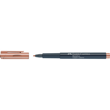 FABER-CASTELL Metallic Marker 1.5mm 160752 copper cabana