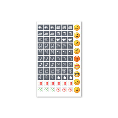 CONCEPTUM Calendario settimanale 2026 C2633 1S/2P blu scuro 14x9.3cm