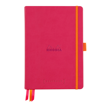 RHODIA Goalbook Carnet A5 118581C Hardcover framboise 240 f.