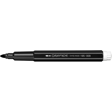 CARAN D'ACHE Fasermalstift Fancolor Maxi 195.009 schwarz