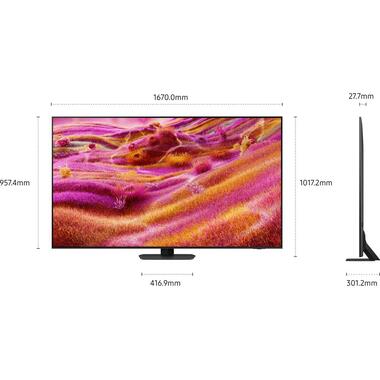 Samsung TV QE75QN90F 75'' QN90F Neo QLED 4K Mini LED AI TV, 2025