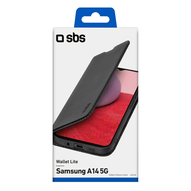 Custodia Book con tasche portatessere per Samsung Galaxy A14 5G