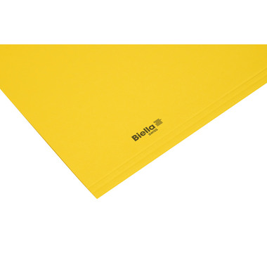BIELLA Vertikalmappe Recycolor 25342720U 32x23,3/24,3cm, gelb 100 St.