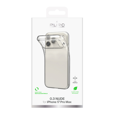 Hülle 0.3 Nude für iPhone 17 Pro Max | Puro