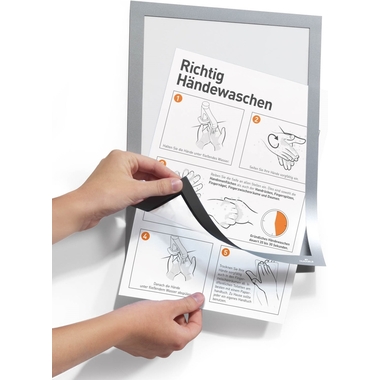 DURABLE Duraframe A4 489923 silber