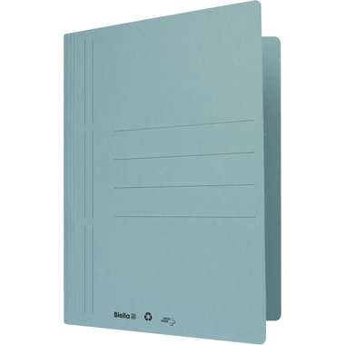 BIELLA Schnellhefter Biella 6 A4 16640005U blau, 320gm2 100 Bl.