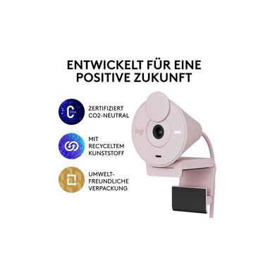 Logitech Webcam Brio 300 Rose