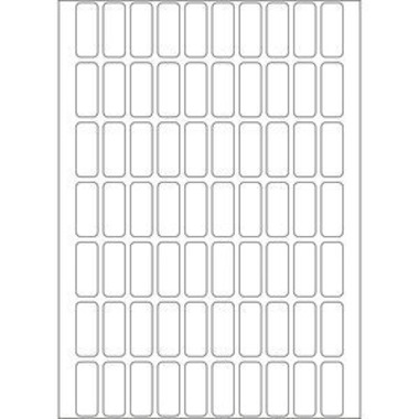 HERMA Etiquettes 8×20mm 2320 blanc 2240 pcs.