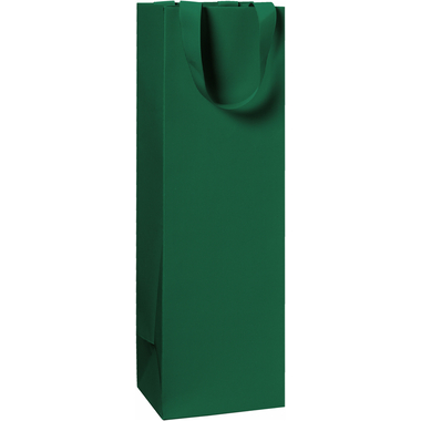 STEWO Sacchetto regalo One Colour 2546782696 verde scuro 11x10.5x36cm