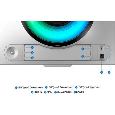 Samsung Moniteur Odyssey OLED G9 LS49DG954SUXEN 49 ", 5120 x 1440