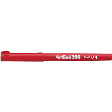 ARTLINE Fineliner 0,4mm EK-200-R rot