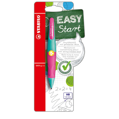 STABILO EASYergo Start L 1.4mm B-46890-3 turchese/neonrosa
