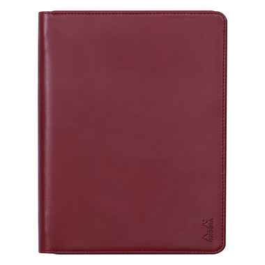 RHODIA Cartella conferenza A5 168107C rosso vino