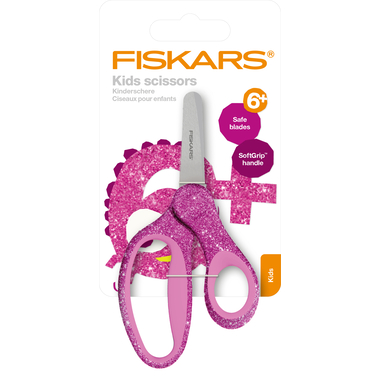 FISKARS Kinderschere 13cm 1064074 pink, Rechtshänder