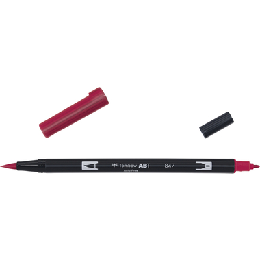 TOMBOW Dual Brush Pen ABT 847 purpurrot