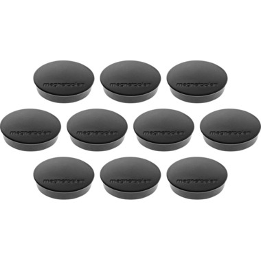 MAGNETOPLAN Aimant Discofix Standard 30mm 1664212 noir, env. 0.7 kg 10 pcs.