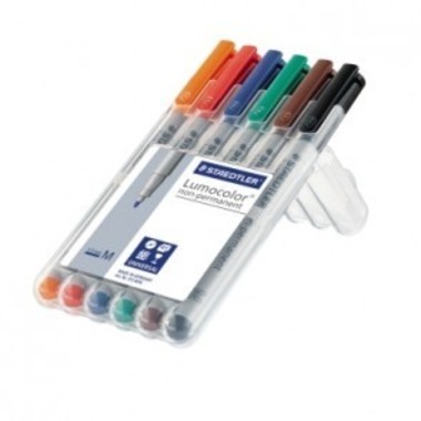 STAEDTLER Lumocolor non-perm. F 316-WP6 6 colori ass.