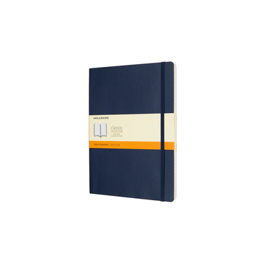 MOLESKINE Notizbuch Classic SC XL 002854771 saphir, liniert 192 Blatt